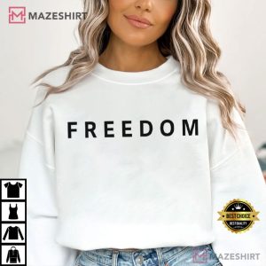 Charlie Kirk Freedom Quote T Shirt (1)