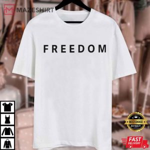 Charlie Kirk Freedom Quote T Shirt (2)