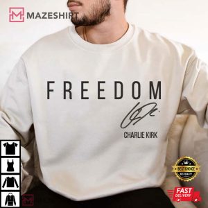 Freedom Charlie Kirk Justice T Shirt (4)