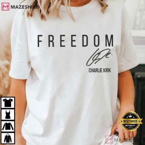 Freedom Charlie Kirk Justice T Shirt (2)