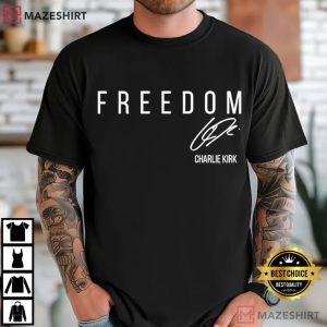 Freedom Charlie Kirk Justice T Shirt (3)