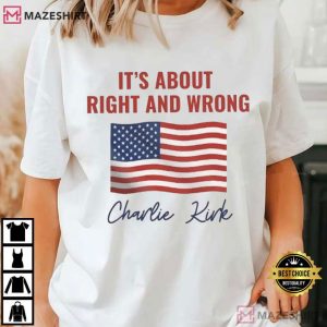 Rest In Peace Charlie Kirk Make America Great Again Political T-Shirt