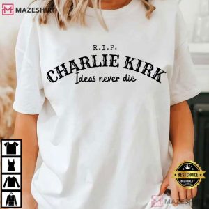 RIP Charlie Kirk Memorial Freedom America T Shirt (1)