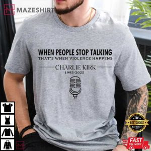 Charlie Kirk Republican Patriotic American Political T-Shirt