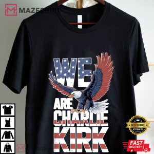 Pray For Charlie Kirk Patriotic Political Awareness T Shirt (1)