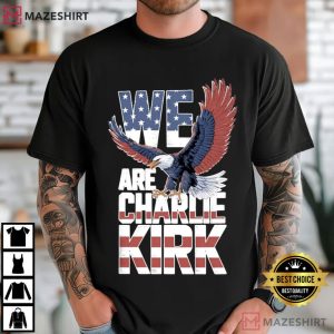 Pray For Charlie Kirk Patriotic Political Awareness T-Shirt