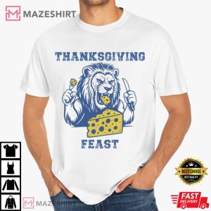 Detroit Lions Thanksgiving Game Day T-Shirt