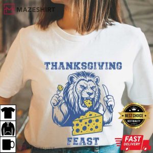 Detroit Lions Thanksgiving Game Day T Shirt (1)