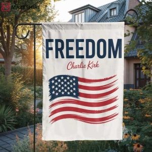 Charlie Kirk Freedom Garden Flag (3)