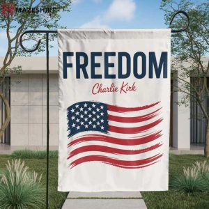 Charlie Kirk Freedom Garden Flag (2)