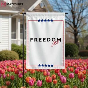 Charlie Kirk Freedom Patriotic Turning Point USA Garden Flag (3)