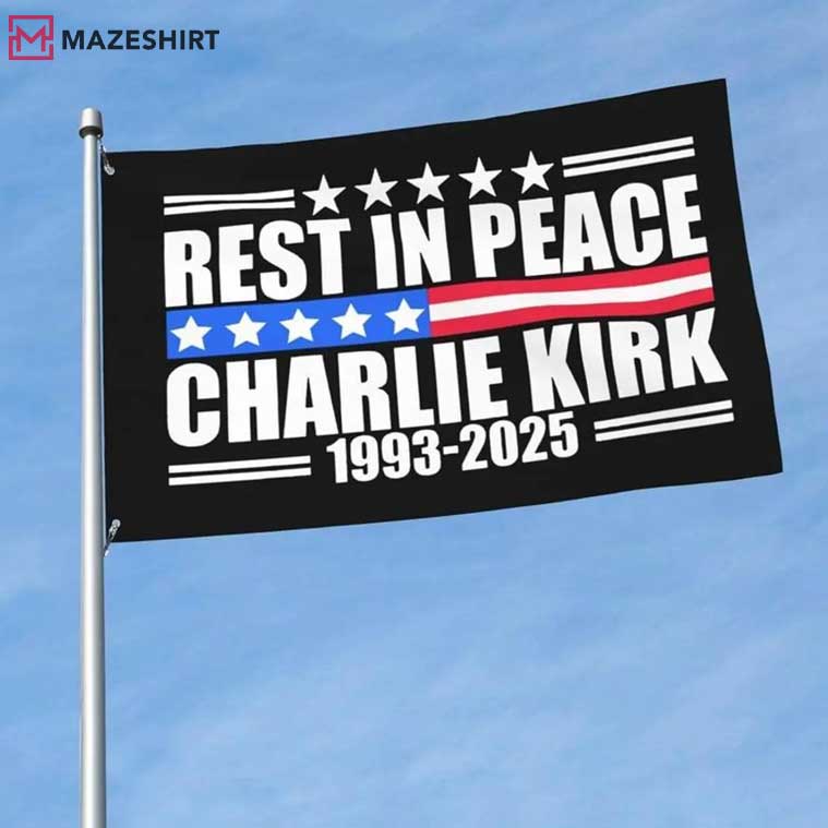 Rest In Peace Charlie Kirk Activist And Human Rights Support House Flag Rest In Peace Charlie Kirk Activist And Human Rights Support House Flag