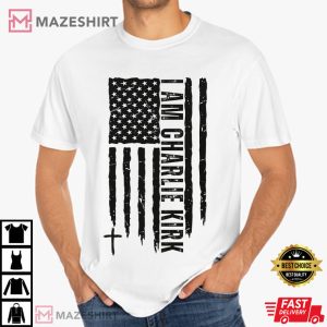 I Am Charlie Kirk Faith Apparel Human Rights T-Shirt