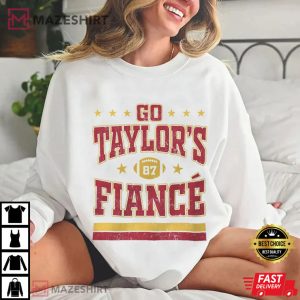 Go Taylors Fiance Pop Star Engagement Game Day T Shirt (4)