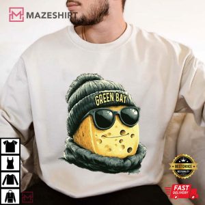 Green Bay Mascot Packer Graphic Cozy Game Day T Shirt (4)