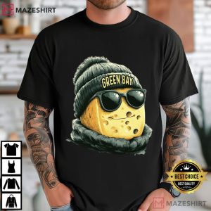 Green Bay Mascot Packer Graphic Cozy Game Day T-Shirt