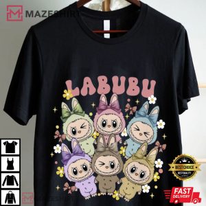 Labubu Kawaii Funny Pop Mart Fan Gift T Shirt (4)