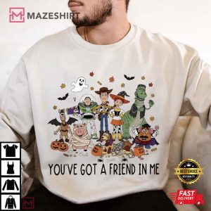 Toy Story Characters Halloween Disney T Shirt (4)
