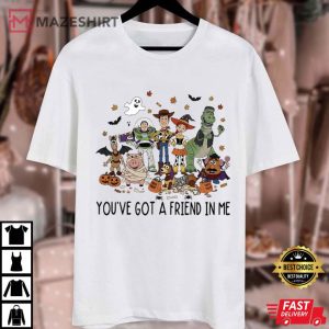 Toy Story Characters Halloween Disney T Shirt (1)
