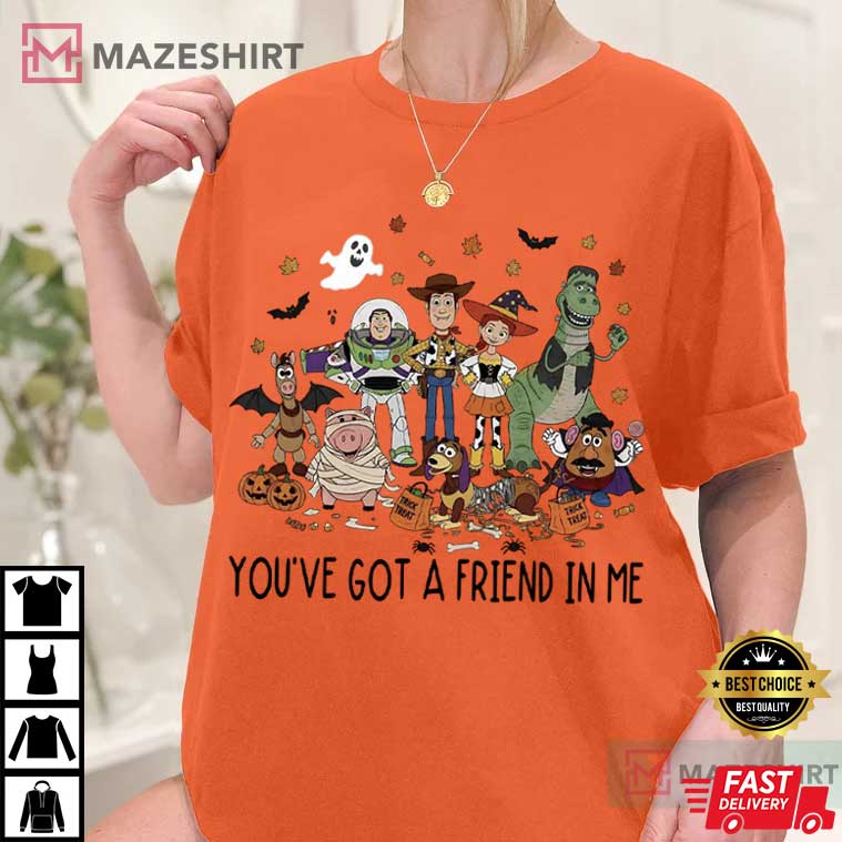 Toy Story Characters Halloween Disney T-Shirt Toy Story Characters Halloween Disney T-Shirt
