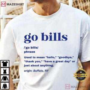 Go Bills Buffalo Bills Game Day Sports T-Shirt