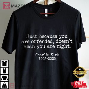 Charlie Kirk Republican Free Speech T Shirt (4)