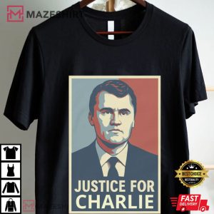 Justice For Charlie Kirk Memorial T Shirt (2)