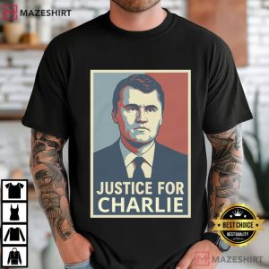Justice For Charlie Kirk Memorial T Shirt (3)