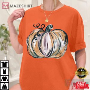 Fall Pumpkin Autumn Halloween T-Shirt