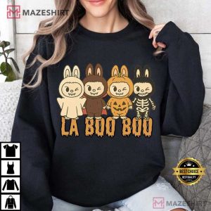 Labooboo Spooky Halloween Labubu T Shirt (4)