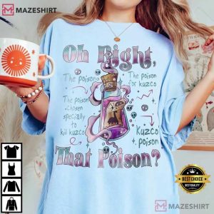 Kuzco Llama Poison Funny The Emperor’s New Groove Comfort Colors T-Shirt (1)