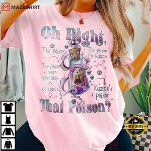 Kuzco Llama Poison Funny The Emperor’s New Groove Comfort Colors T-Shirt (4)