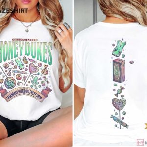 Harry Potter Hogsmeade Honey Dukes Legendary Wizarding Sweet Shop T-Shirt