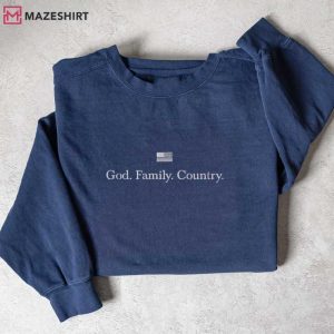Charlie Kirk God Family Country Embroidered Sweatshirt (4)