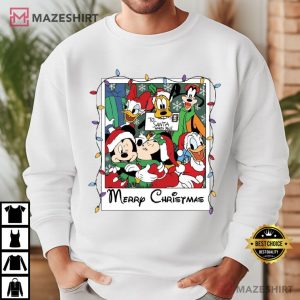 Mickey And Friends Merry Christmas 2025 Disney T Shirt (4)