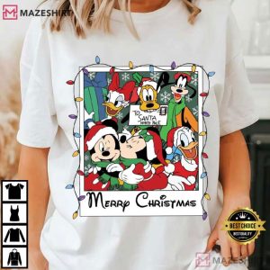 Mickey And Friends Merry Christmas 2025 Disney T-Shirt