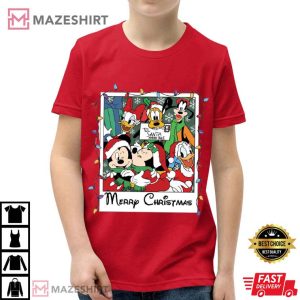 Mickey And Friends Merry Christmas 2025 Disney T Shirt (3)