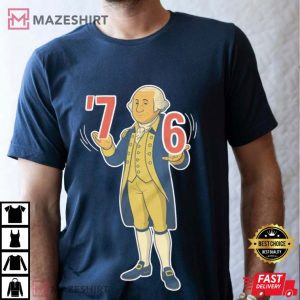 George Washington 6 7 And 7 6 T Shirt (3)