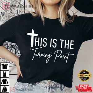 Charlie Kirk This Is The Turning Point Freedom Faith Patriotic T Shirt (1)