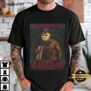 Michael Myers Me Dicen El Asesino Por Ahi Spanish Halloween T Shirt