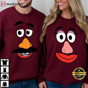 Toy Story Mr Potato And Mrs Potato Head Matching Couple Shirts (3)