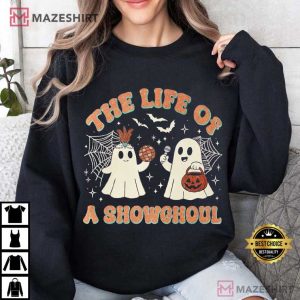 The Life Of A Showghoul Music Album 2025 Cute Ghost Halloween T Shirt (4)