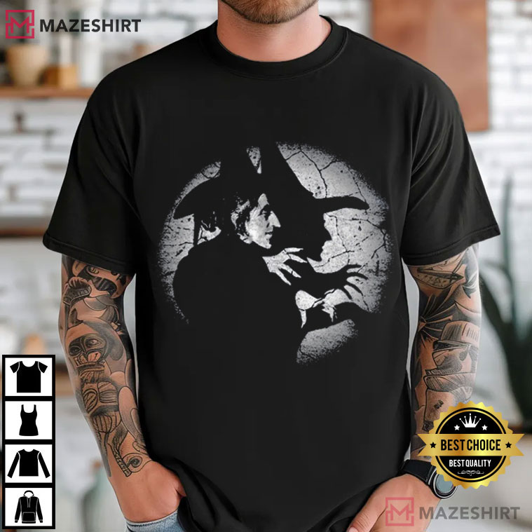 Wicked Witch Of The West Distressed Wizard Of Oz T-Shirt Wicked Witch Of The West Distressed Wizard Of Oz T-Shirt