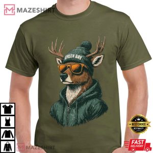 Green Bay Mascot Football Game Day Fan Team T Shirt (4)