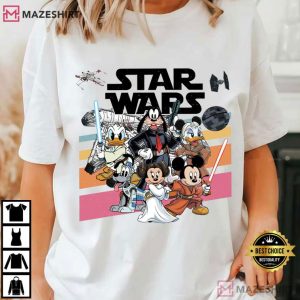 Star Wars Mickey And Friends Disney Funny T-Shirt