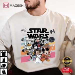 Star Wars Mickey And Friends Disney Funny T Shirt (1)