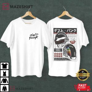 Daft Punk Electronic Music Duo Graphic T Shirt (1)