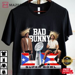 Bad Bunny Super Bowl LX 2026 T Shirt (1)