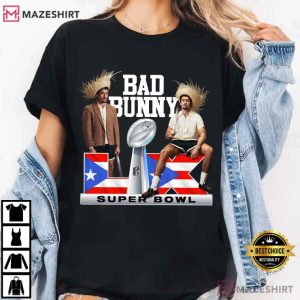 Bad Bunny Super Bowl LX 2026 T Shirt (3)