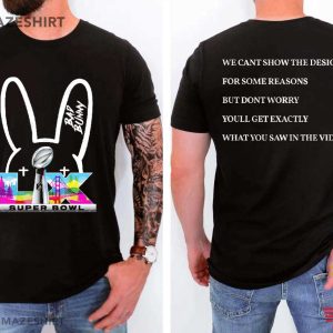 Bad Bunny Super Bowl LX Football Season T-Shirt